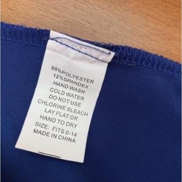 Royal Blue Infinity Dress - Picture 2 of 4